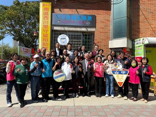 1150312中山醫大將專業帶入社區 打造台中南區健康新據點「半平厝樂活基地」示意圖