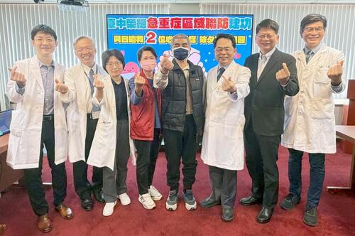 1150312急重症區域聯防建功！同日搶救兩位心臟重症示意圖