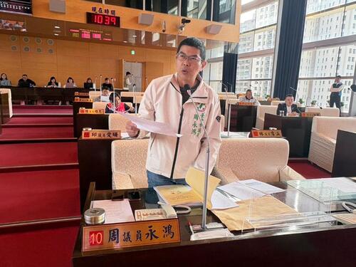 1150313台中「行人地獄」連三年惡化奪57命！周永鴻促增設實體人行道 中市府：跨局處強化行人安全 台中持續推動人本交通改善示意圖