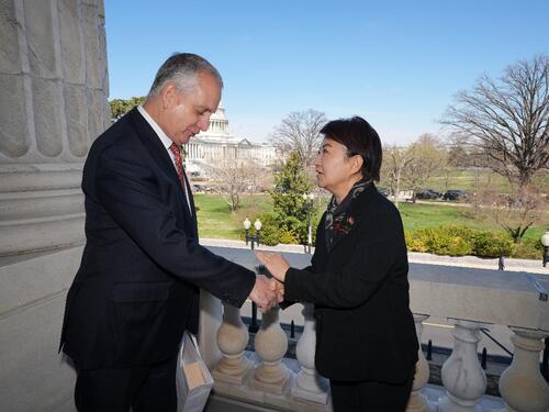 1150320台美關係關鍵力量！盧市長會晤美國眾院「國會台灣連線」主席巴拉特示意圖