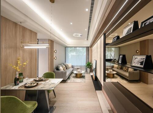 1150330全台一人宅的佔比飆四成 台中一人戶年增率六都居冠 賴正鎰：中科效應帶來坪效革命新時代 精緻化小宅靠豐富公設延伸生活空間示意圖