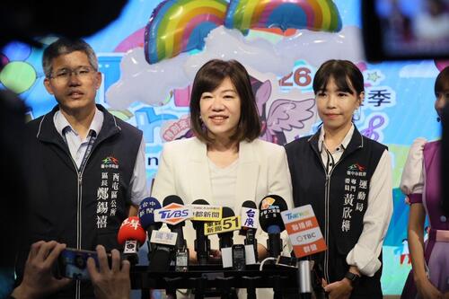 1150401台中親子音樂季年年升級！新聞局長：5公尺高彩虹小馬迎接幸福兒童節示意圖