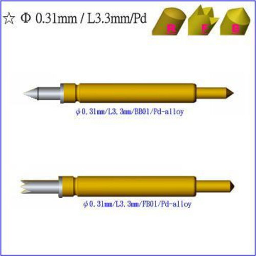 031-330-Pd alloy Pogo pin示意圖