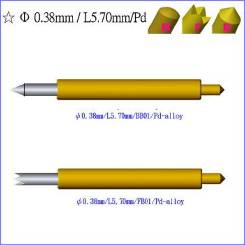 038-570-Pd alloy Pogo pin示意圖