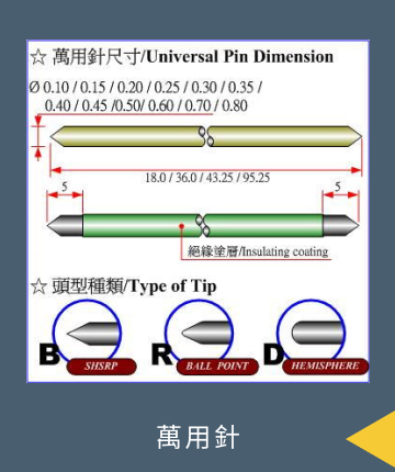 萬用針