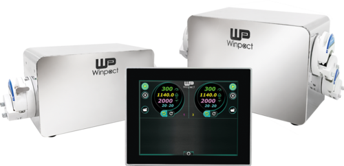 新型數位蠕動泵, WP-2DP and WP-4DP示意圖