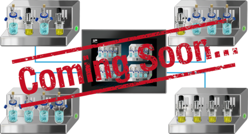 WP Multi Parallel Fermenter, FS-MPB Series示意圖