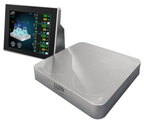 Slow-Speed Magnetic Stirrer, WP-SMS示意圖