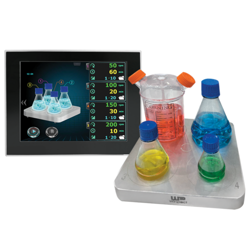 Tetrad Slow Speed Magnetic Stirrer, WP-SMS示意圖