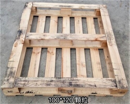 中古木製棧板100X120顆粒示意圖
