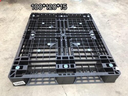 塑膠中古棧板 100x120x15示意圖