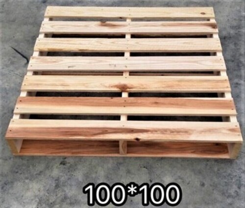 中古木製棧板100X100示意圖