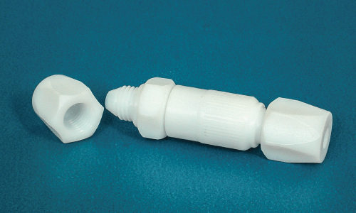 PTFE 逆止閥 CHECK VALVE示意圖