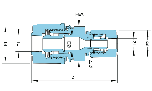 PFA-Insert-Type-Reducing-Union-Fitting