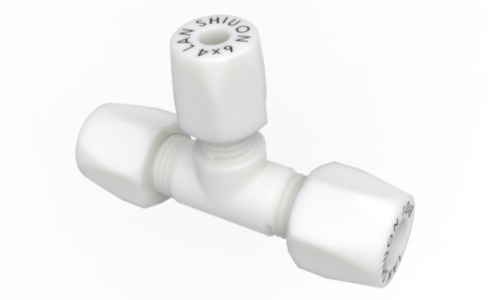 RT-TYPE PTFE REDUCING UNION TEE