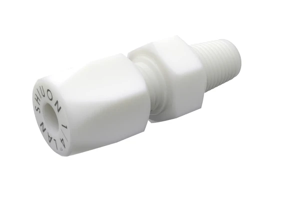 鐵氟龍 PTFE D-TYPE MALE CONNECTOR 實體外觀