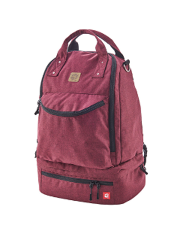 Cooler Rcsack 多用途戶外野餐包 媽媽包 後背包『紅色』示意圖