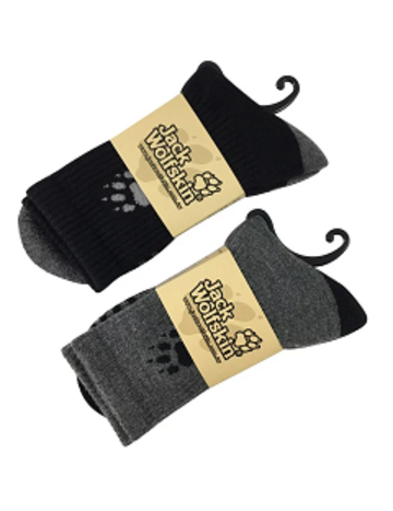 保暖透氣美麗諾羊毛襪 登山襪 (22-24 / 25-27 cm)『深灰』『黑』示意圖