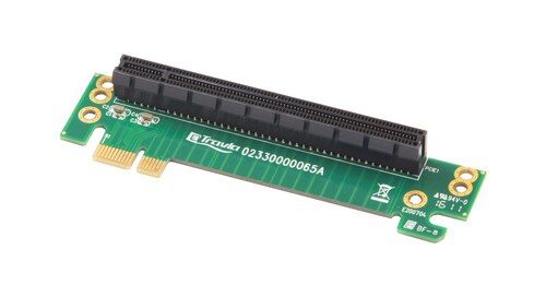 PCIe X1 Riser Card for 1U示意圖