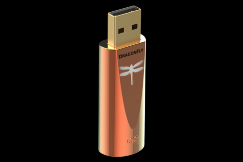 AudioQuest 赤蜓 DragonFly Copper USB DAC/耳擴示意圖