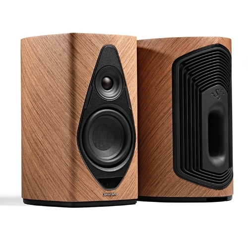 Sonus faber Duetto 主動式無線喇叭示意圖