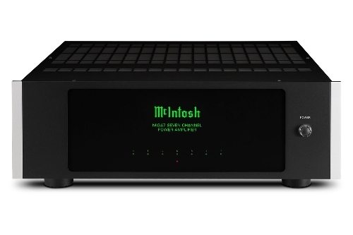 McIntosh MI347 七聲道後級擴大機示意圖