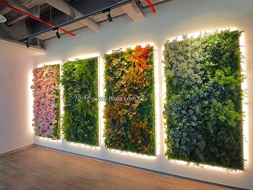 【台北 趨勢科技商空植栽牆 】示意圖