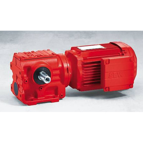 S series helical-worm gear units示意圖