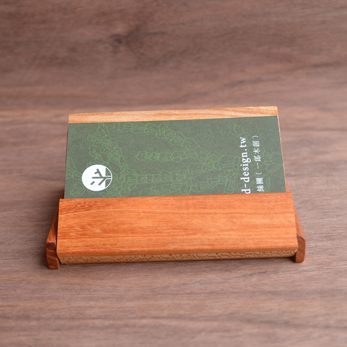 無垢名片盒 (櫸木)示意圖