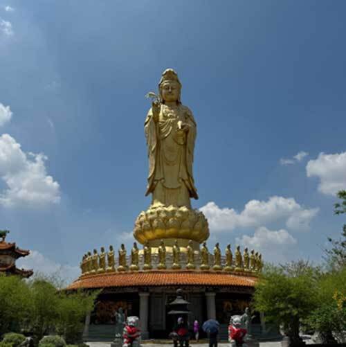 佛光山泰華寺兩側石材示意圖