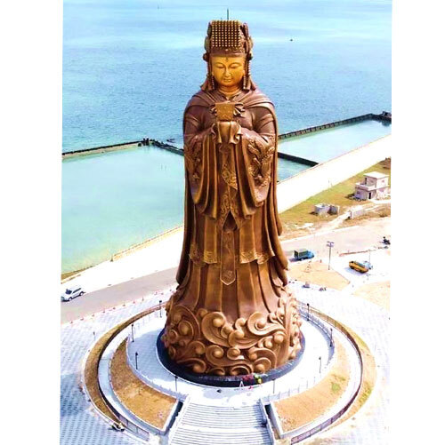 澎湖媽祖觀光園區雕像統包工程示意圖