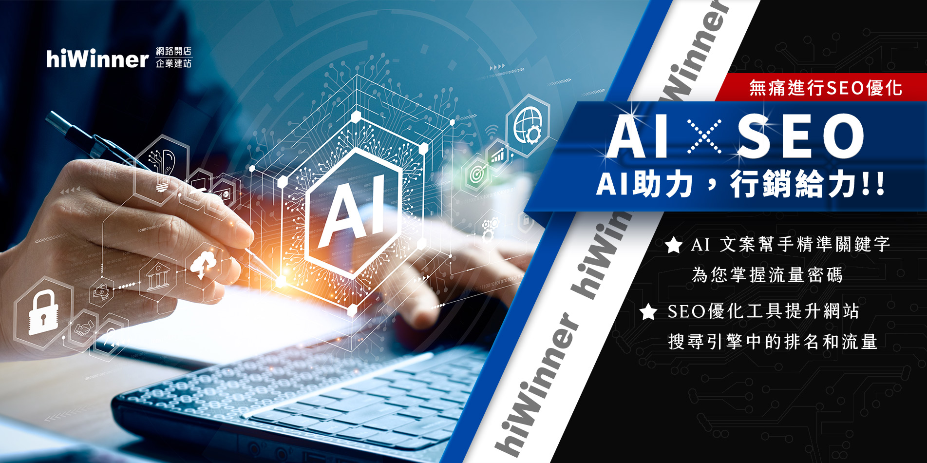 AI 文案幫手精準關鍵字為您掌握流量密碼.SEO優化工具提升網站搜索引擎中的排名和流量.