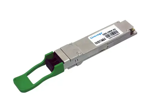 100Gbps QSFP28 CWDM4 光收發器示意圖