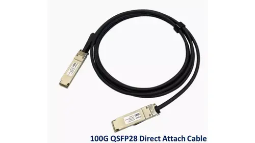 100G QSFP28 直連電纜示意圖