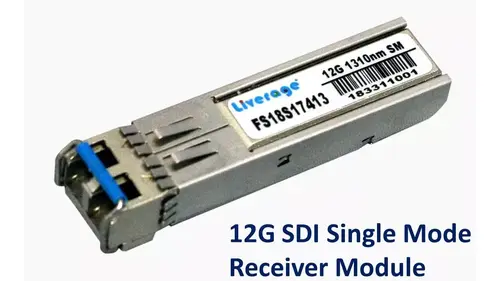 12G-SDI-單模接收模組示意圖