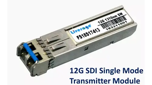 12G-SDI-單模發射器模組示意圖
