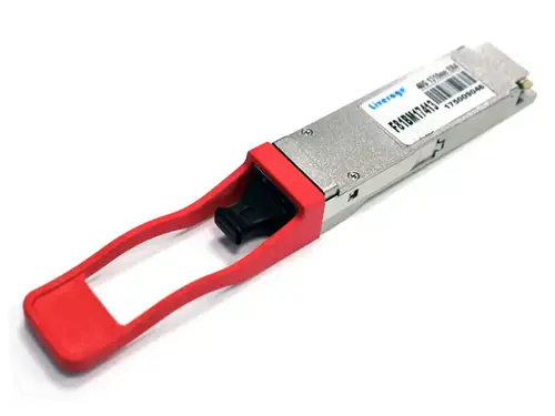 40Gbps QSFP+ ER4，適用於 40 公里收發器示意圖