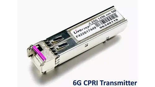 6G CPRI 發射器示意圖