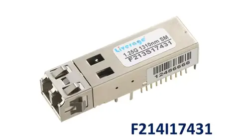 2. 5Gbps 2km 2x5 SFF 光收發器示意圖