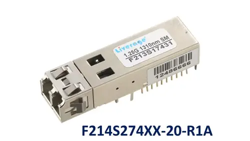 2. 5Gbps CWDM SFF 光示意圖