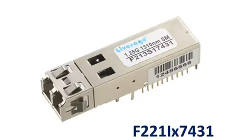155Mbps 2km SFF 光收發器示意圖