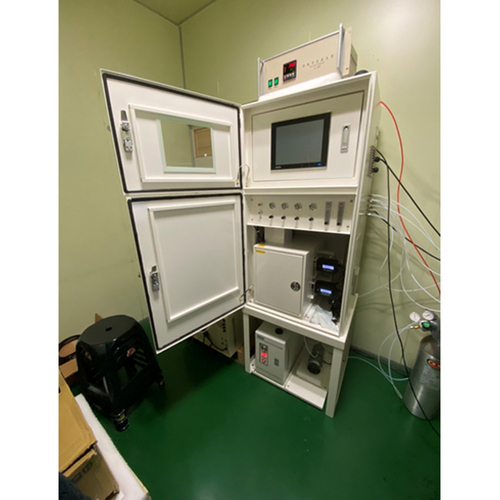 空氣污染物連續自動監測設備示意圖