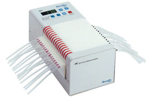 MASTERFLEX® ISMATEC® IPC和IPC-N數位多通道蠕動幫浦示意圖