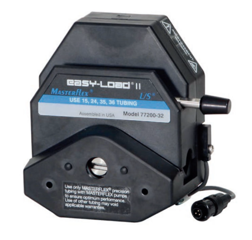 MASTERFLEX® LS® EASY-LOAD® I幫浦頭示意圖