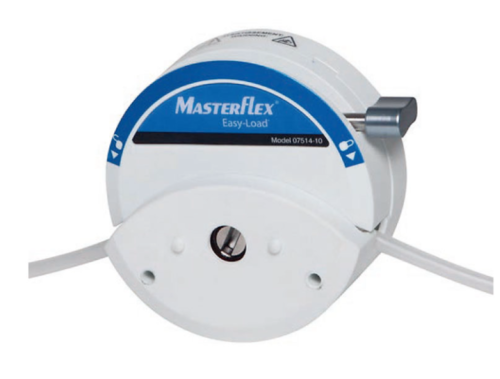 MASTERFLEX® L/S® EASYLOAD® 幫浦頭快速更換多尺寸管材示意圖