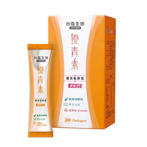 優青素纖藻植酵菌順暢包示意圖