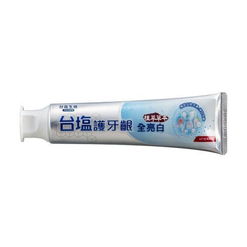 台塩護牙齦全亮白牙膏示意圖