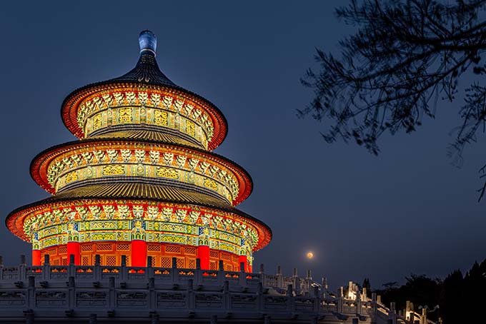 Temple of Heaven, Wushantou Reservoir Scenic Area