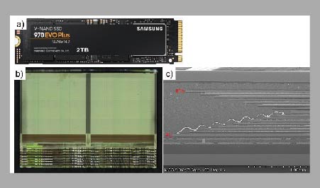 Materials analysis on 3D V-NAND