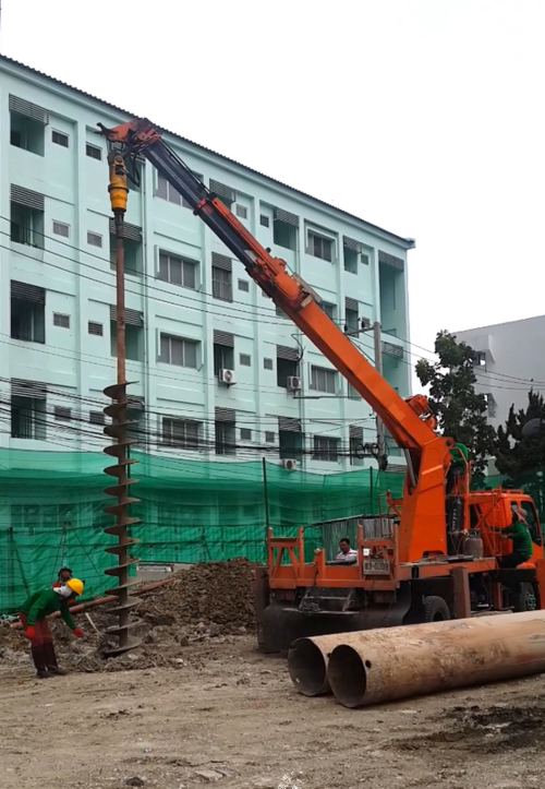 YONDA YDS15000 螺旋鑽案例示意圖